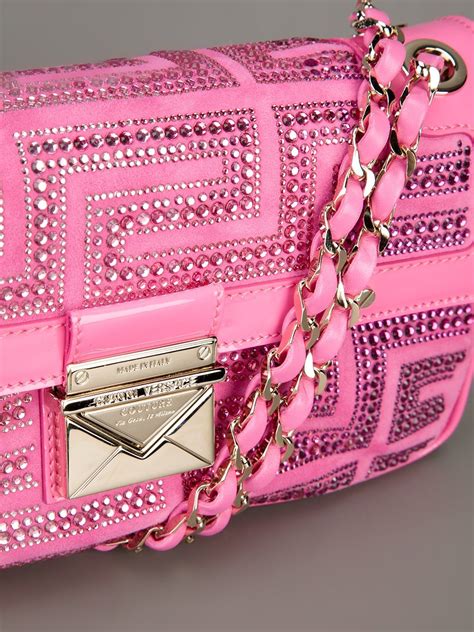 pink versace purse|versace pink bag.